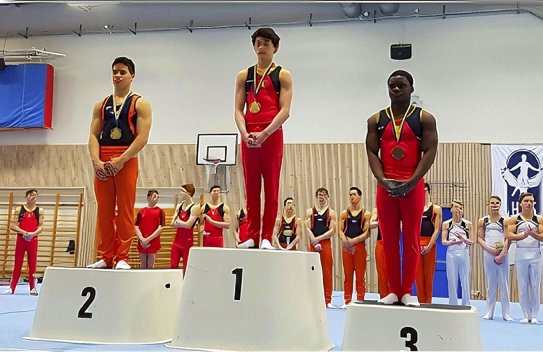 Alex Klinkenberg beste Nederlandse turner